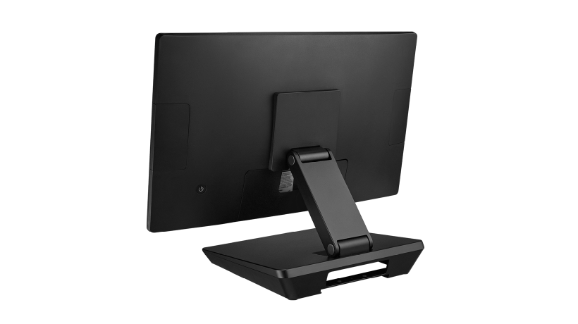 15.6 Ultra-Slim POS Terminal with 11th Gen Intel<sup>®</sup> Core™ i3-1115G4E, 8GB RAM, 256GB SSD, FHD, Black with Stand